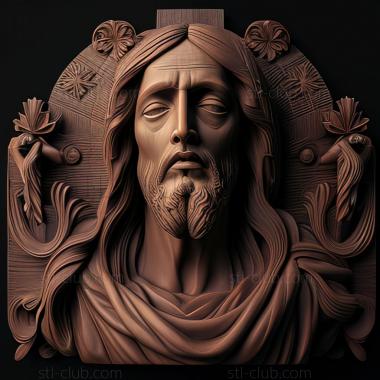 3D model st jesus (STL)